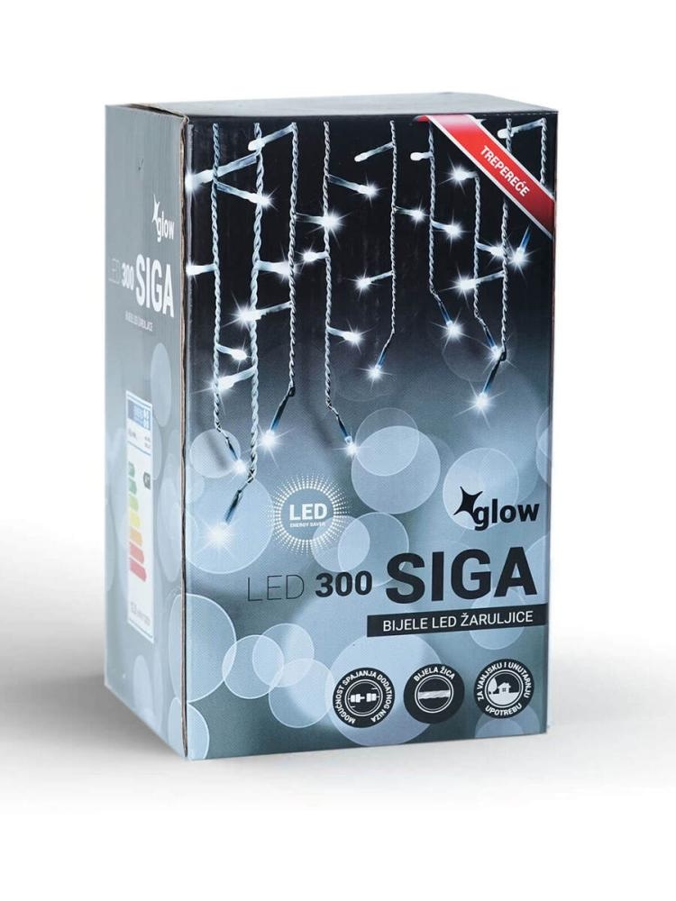 Božićne žaruljice Siga LED 300 300 LED žaruljica