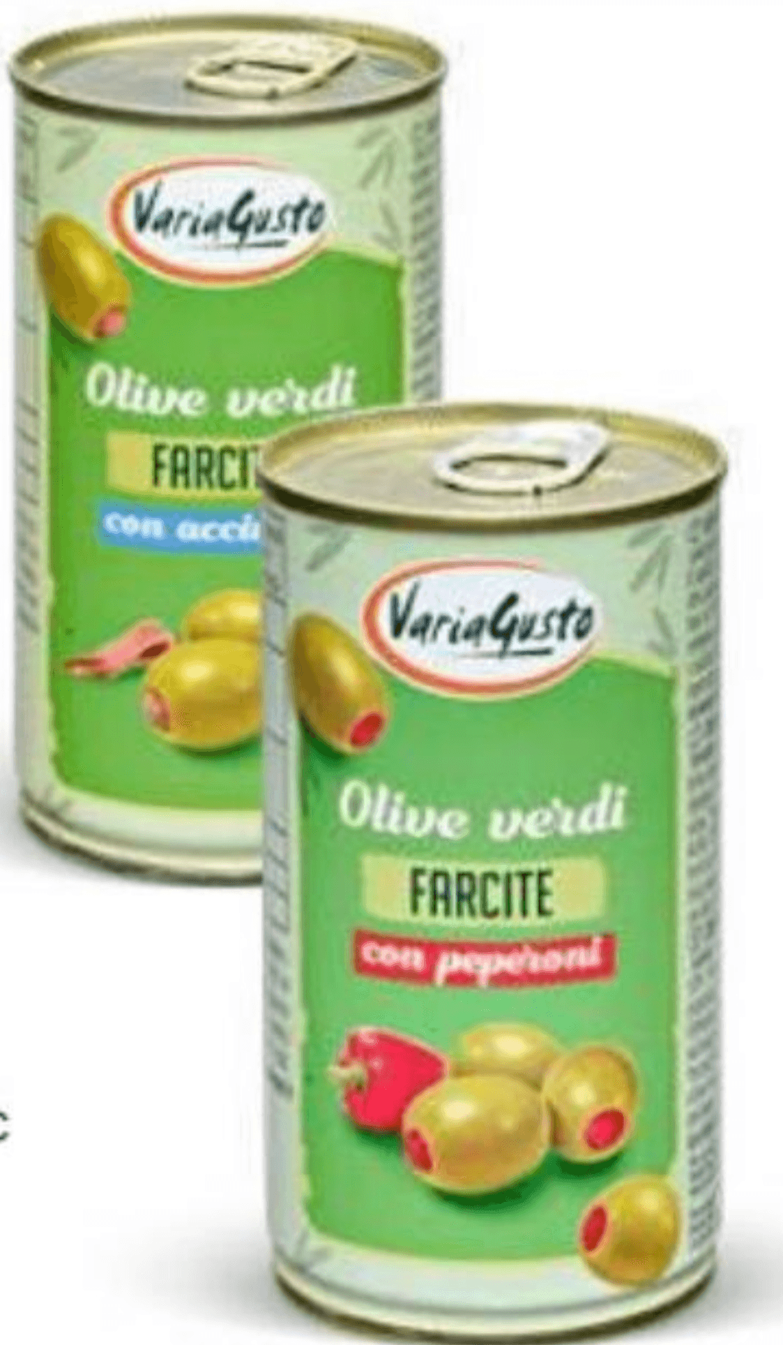 Masline punjene paprikom/inćunima 150 g - Akcija u trgovini Eurospin