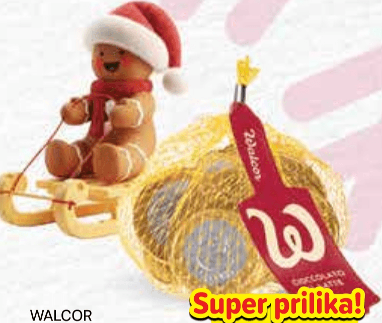 WALCOR Čokoladni novčići 100 g