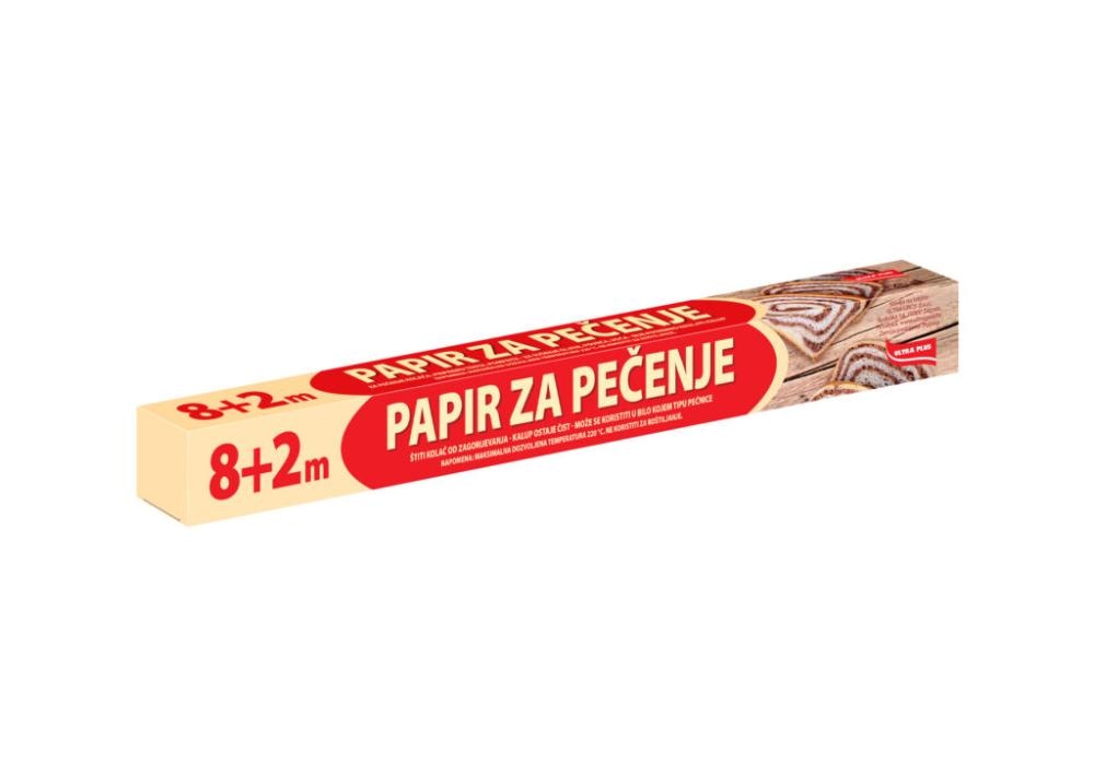 Papir za pečenje Ultra plus 8 + 2 m, 1 kom