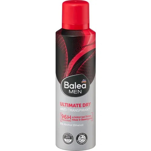 Balea Men deo sprej Ultimate Dry 200 ml