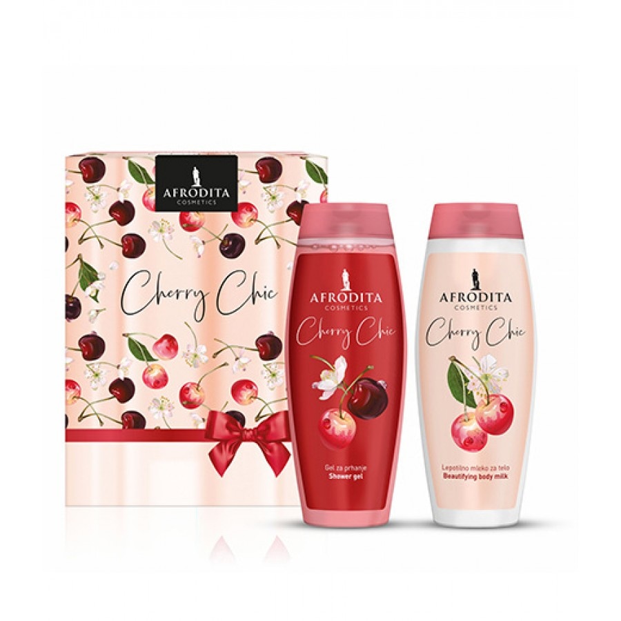 Afrodita Poklon paket Cherry Chic 2x200 ml - Akcija u trgovini Kaufland