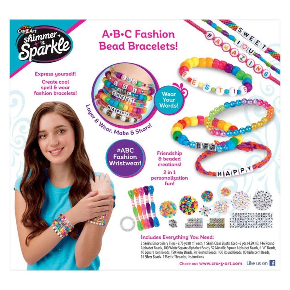 Crazart ABC Fashion set za izradu narukvica 1 kom.