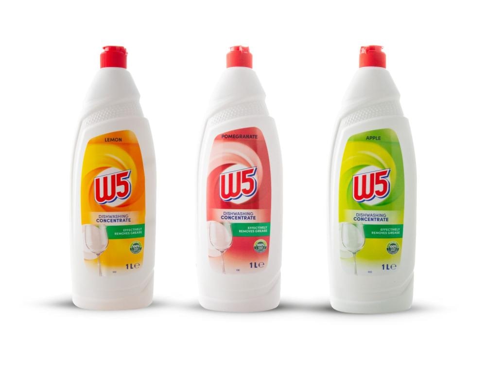 W5 Sredstvo za pranje posuđa 1 L - Akcija u trgovini Lidl