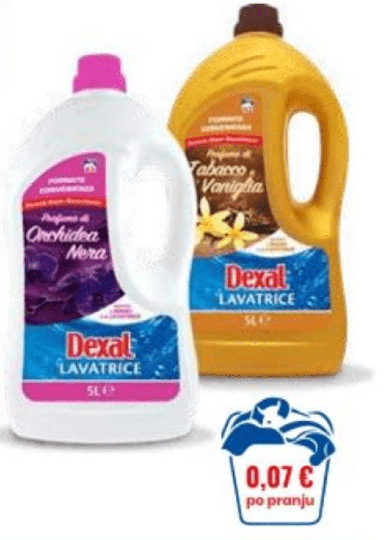 Deterdžent za rublje Orhideja/Vanilija 5 l