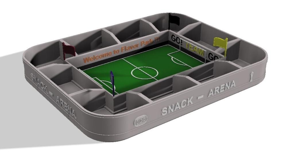 Snackarena Football/Soccer Snackbox 1 kom - Akcija u trgovini Mueller