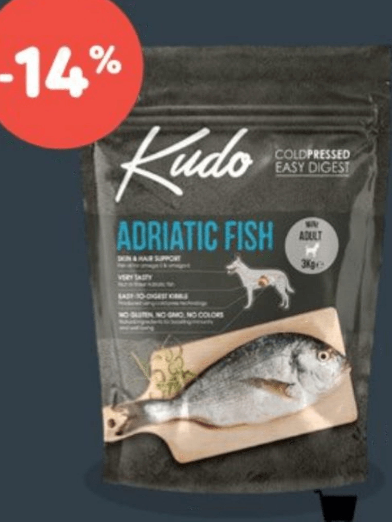 Kudo Adult Mini 3 kg - Akcija u trgovini Zoo City