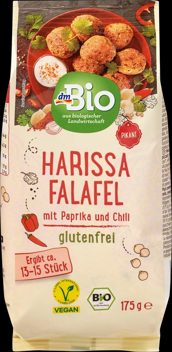 dmBio mješavina za pripremu harissa falafela 175 g