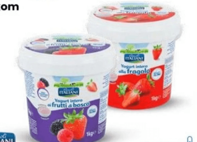 Italiani Jogurt 1 kg - Akcija u trgovini Eurospin