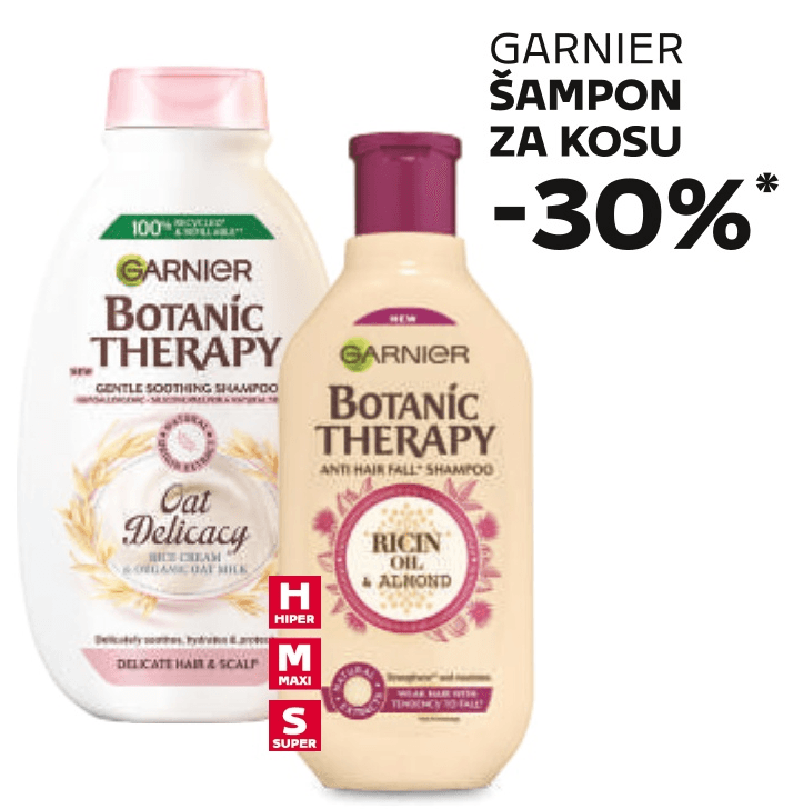 Garnier Šampon za kosu - Akcija u trgovini Tommy