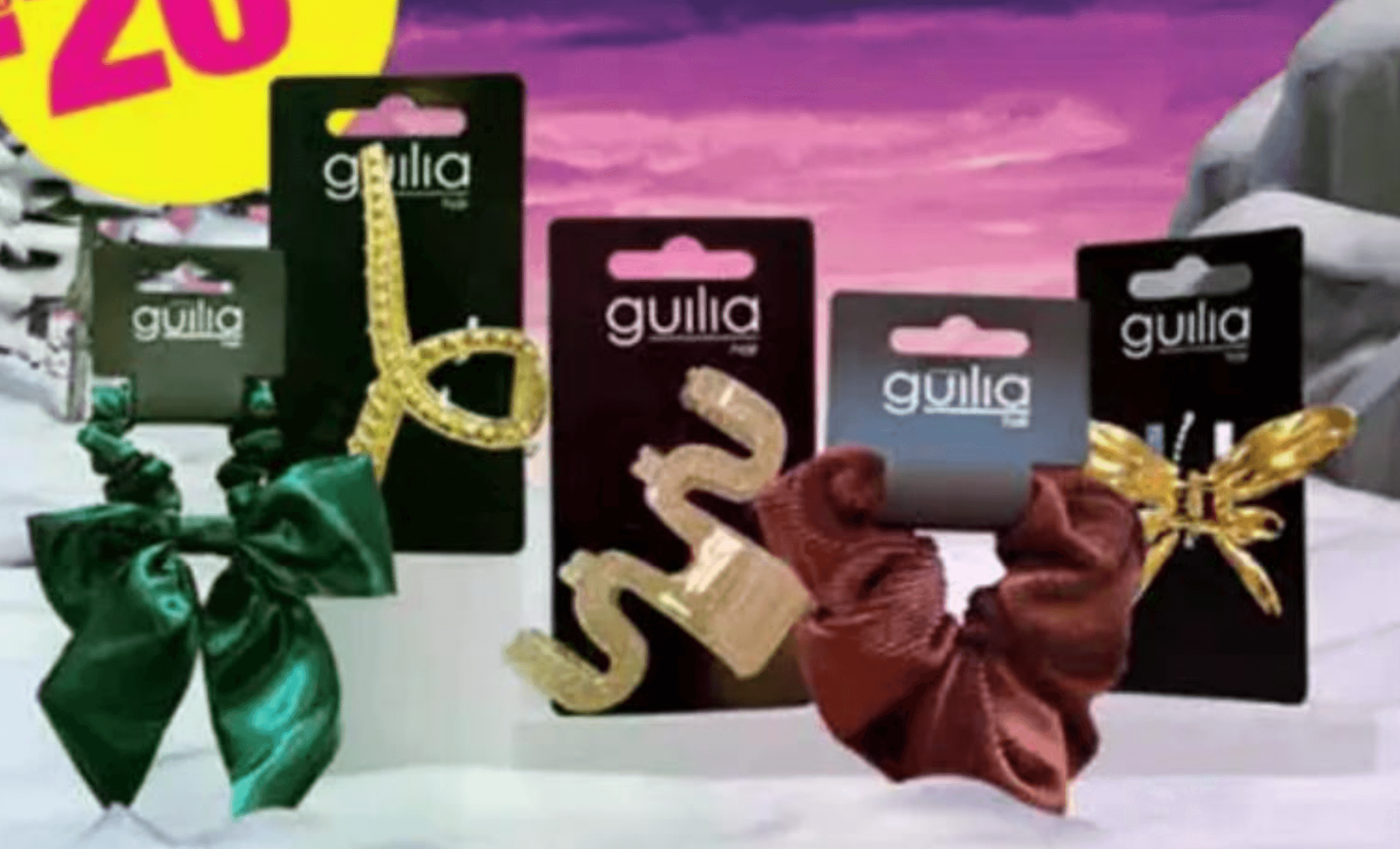 Odabrani Guilia dodaci za kosu