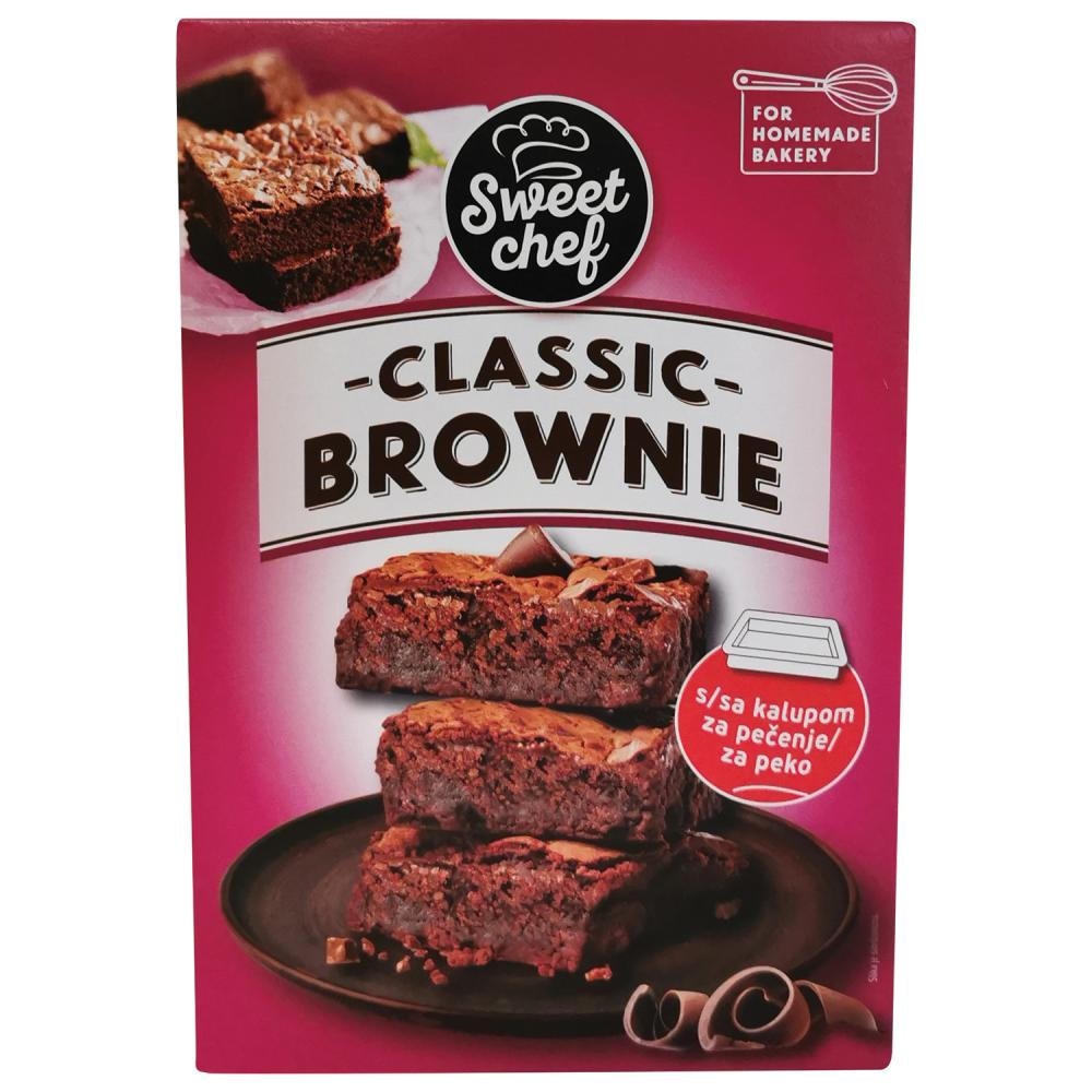 Sweet Chef Muffin/Brownie čoko, 300g, classic, 310g, BROWNIE 366g