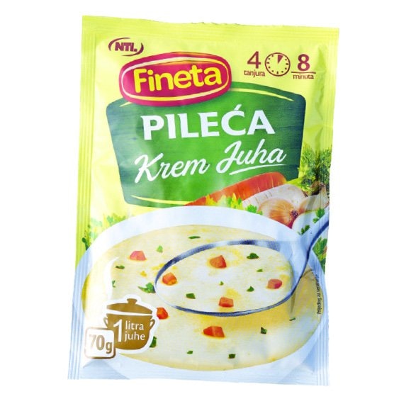 Krem juha pileća 70 g - Akcija u trgovini NTL