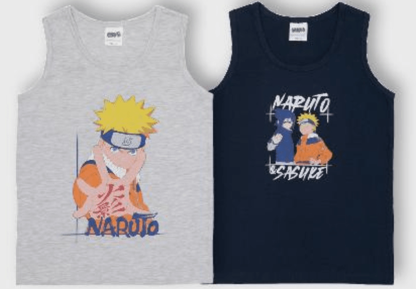 Naruto Potkošulja za dječake 2 kom - Akcija u trgovini Kaufland