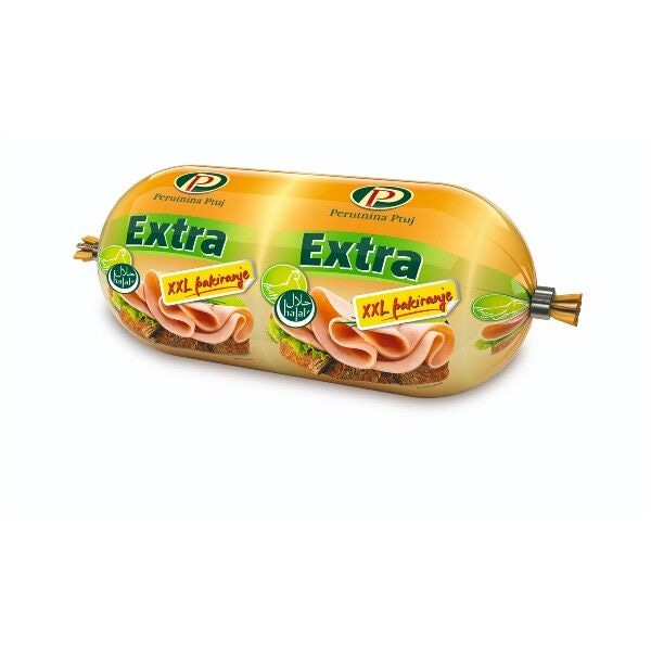 Extra kobasica 500 g Perutnina Ptuj - Akcija u trgovini Spar