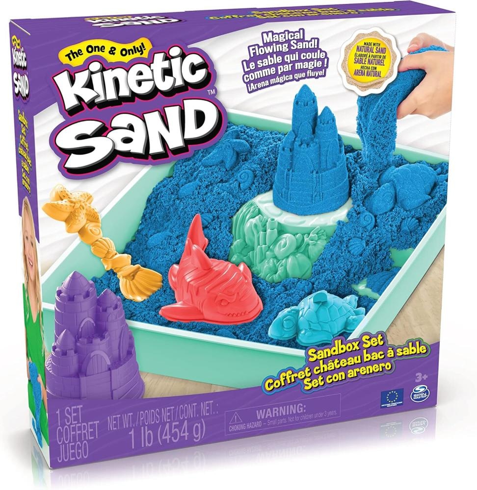 Kinetic Sand Sandbox Set 1 lb (454 g)