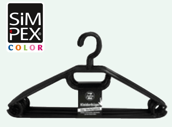 Set vješalica za odjeću PVC Simpex Color 10-dijelni set - Akcija u trgovini Spar