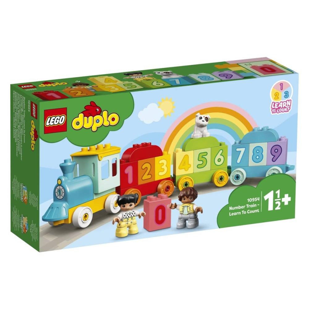 LEGO Duplo Vlakić s brojevima - naučimo se brojati 23 kom.