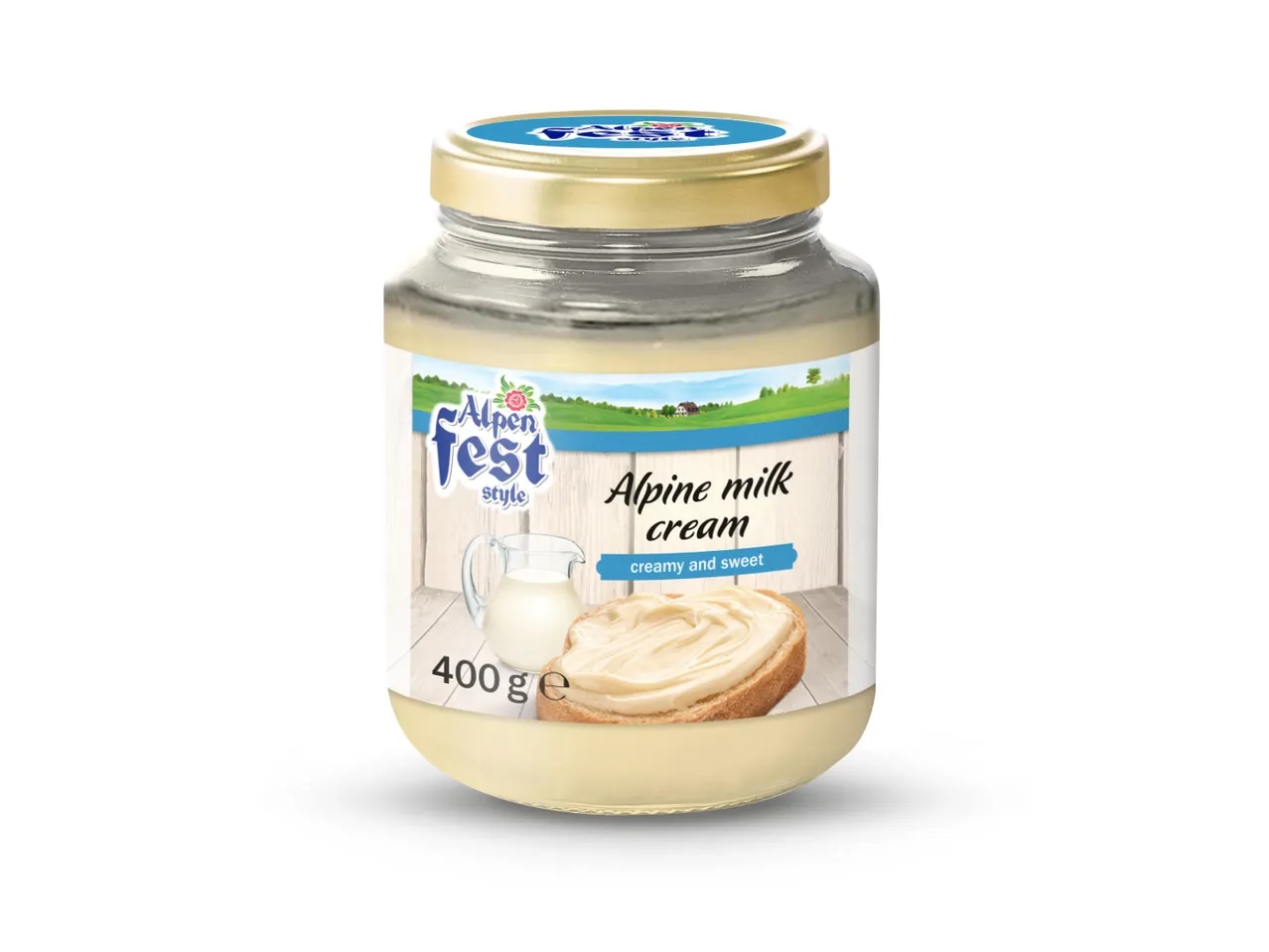 Alpen Fest Mliječni namaz 400 g - Akcija u trgovini Lidl