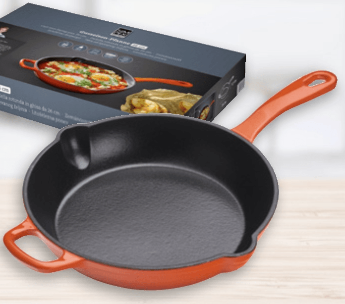 Simpex professional tava od gusa, okrugla, 26 cm 1 kom