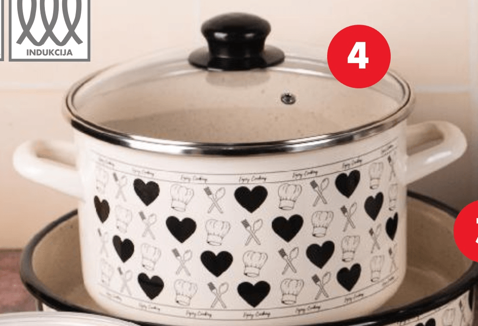 Lonac s poklopcem Metalac 1 komad - Akcija u trgovini Kaufland