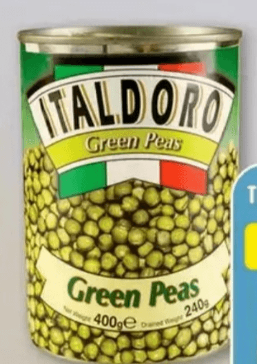 Italdoro Grašak 400 g - Akcija u trgovini Plodine