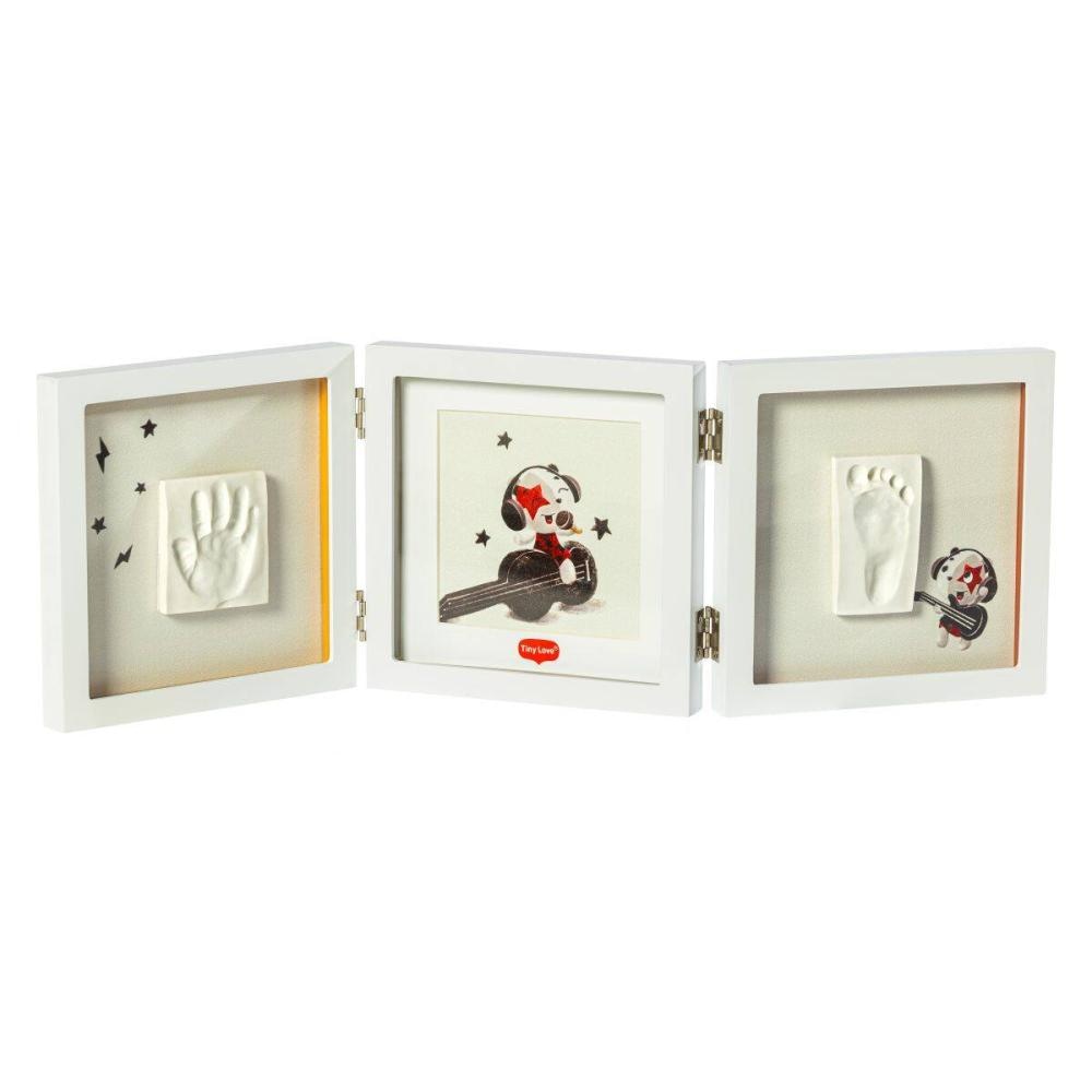 Trostruki okvir za otiske i sliku, bijeli