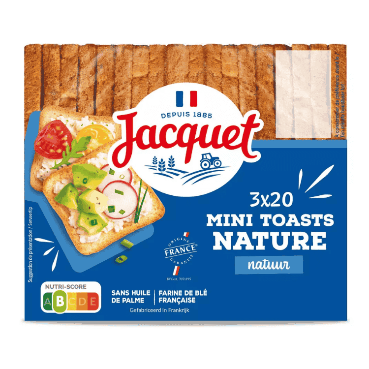 Jacquet Toast 255g
