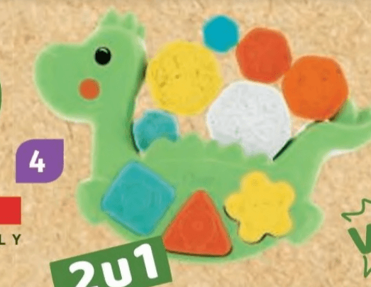 EKO+ 2 u 1 Ljuljajući Dino