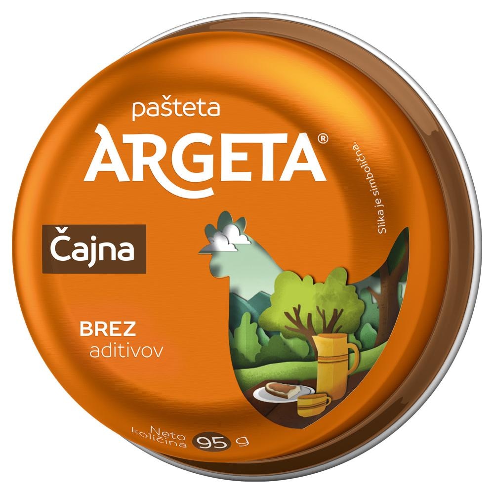 Argeta pašteta Čajna 95g