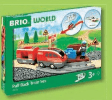 SET S VLAKIĆEM NA POVLAČENJE