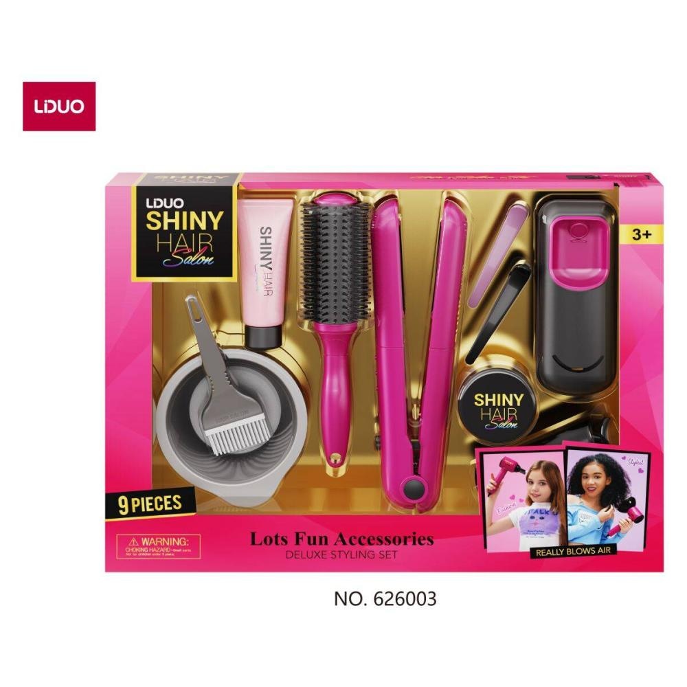 Set za oblikovanje kose sa svjetlosnim efektom 9 PIECES