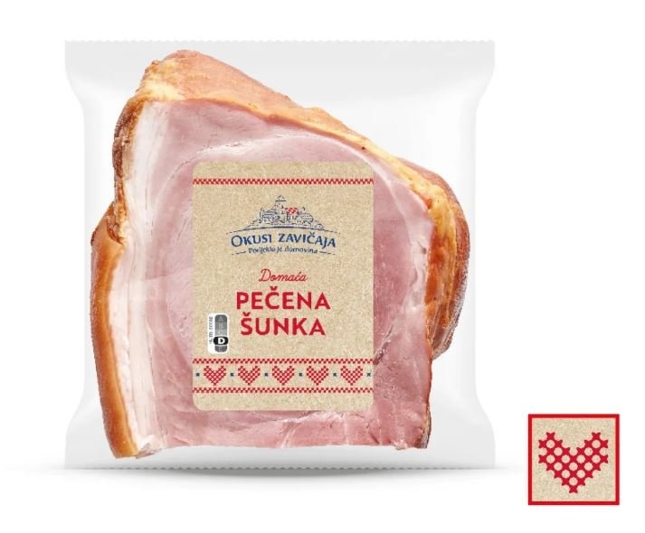 Domaća pečena šunka cca 1.2 kg