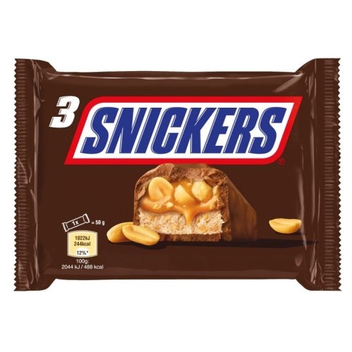 Snickers ili Twix Čokoladni desert 3 x 50 g Snickers, Twix