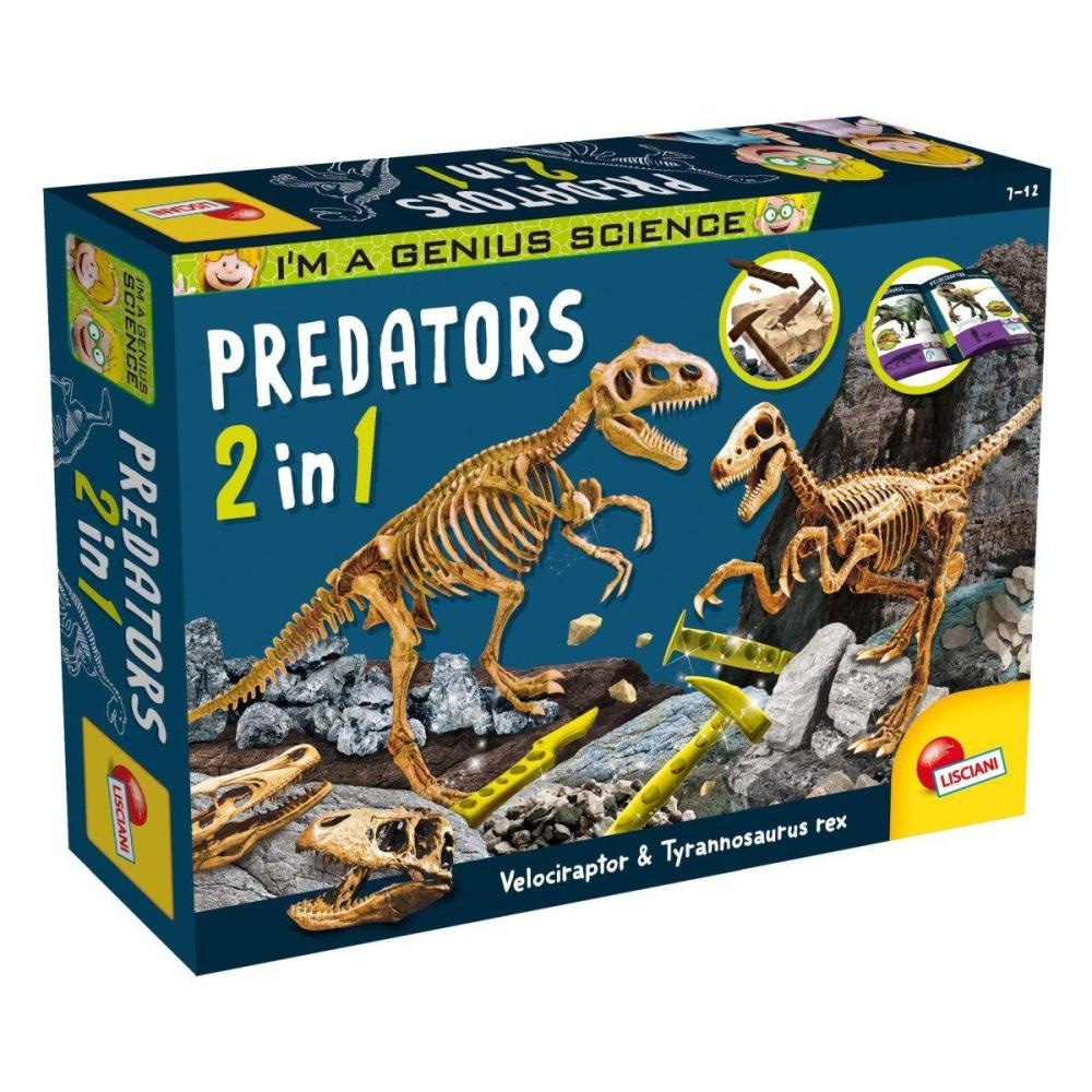 I'm a Genius set za iskopavanje predatora 2u1