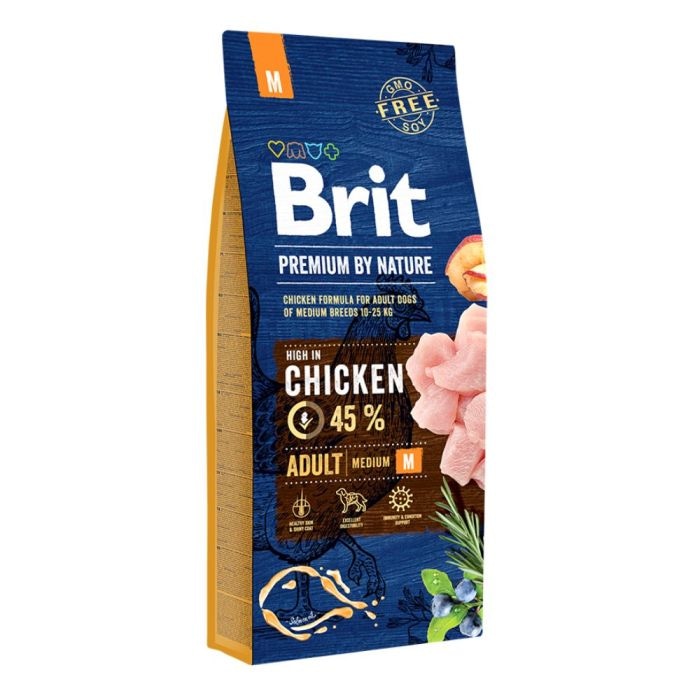 Brit Premium by Nature Adult M 15 kg - Akcija u trgovini Zoo City