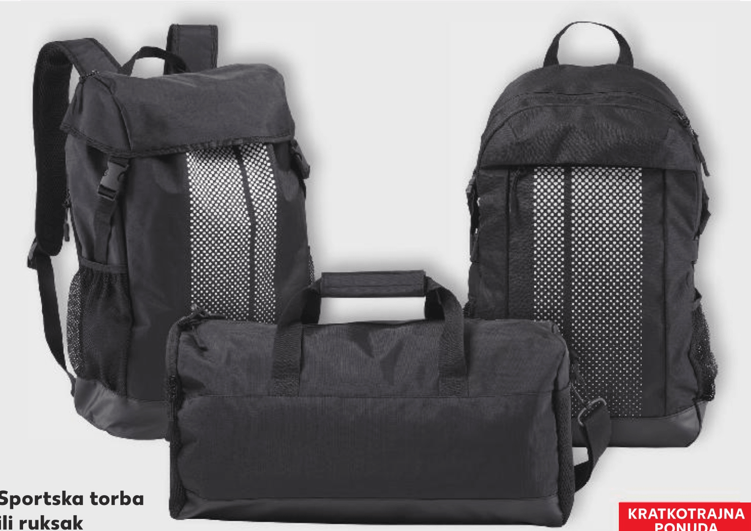 Sportska torba ili ruksak - Akcija u trgovini Kaufland