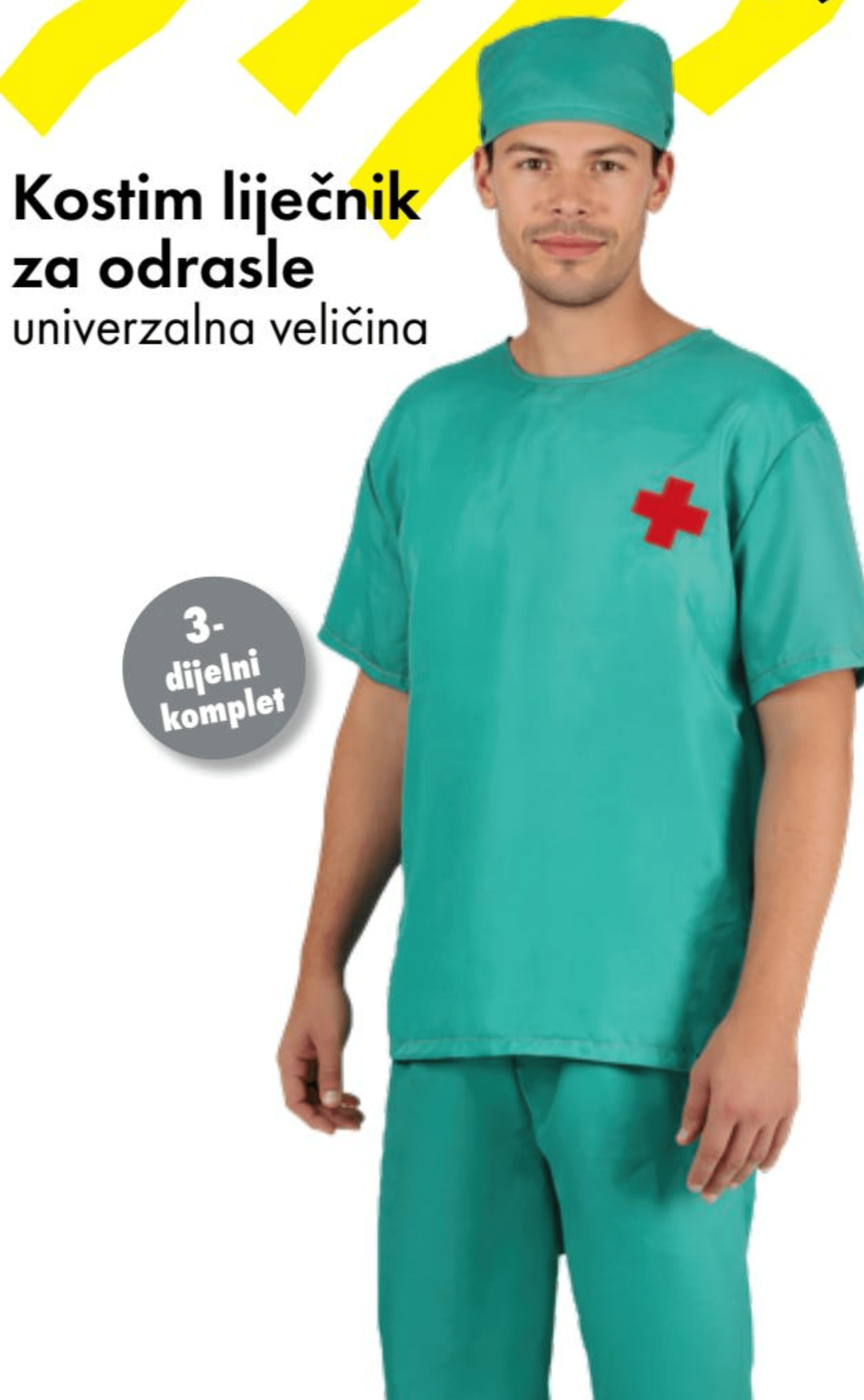 Kostim liječnik - Akcija u trgovini Tedi