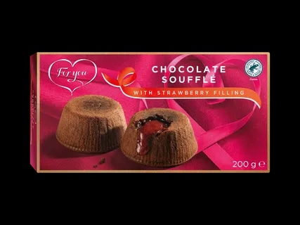 Čokoladni soufflé 2 x 100 g - Akcija u trgovini Lidl