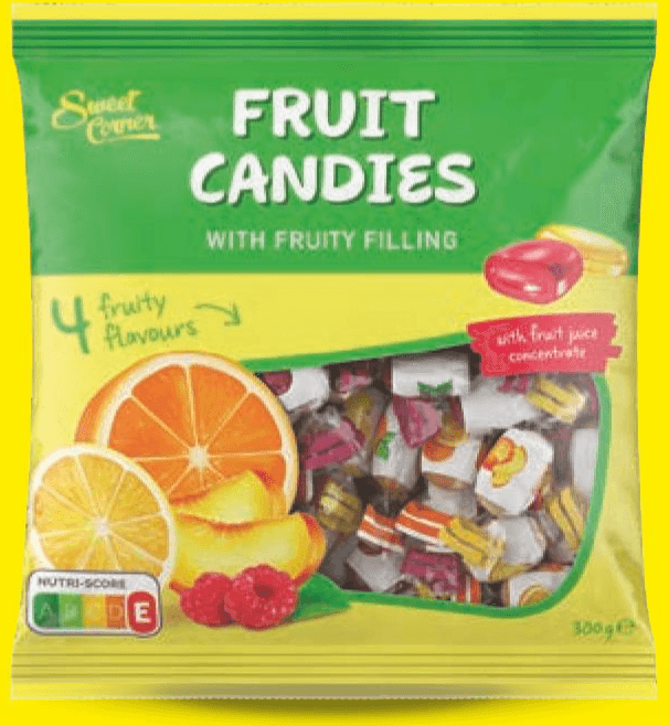 Sweet Corner Voćni bomboni 300 g - Akcija u trgovini Lidl