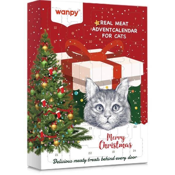 Wanpy Adventski kalendar 100g (pas), 150g (mačka), pak