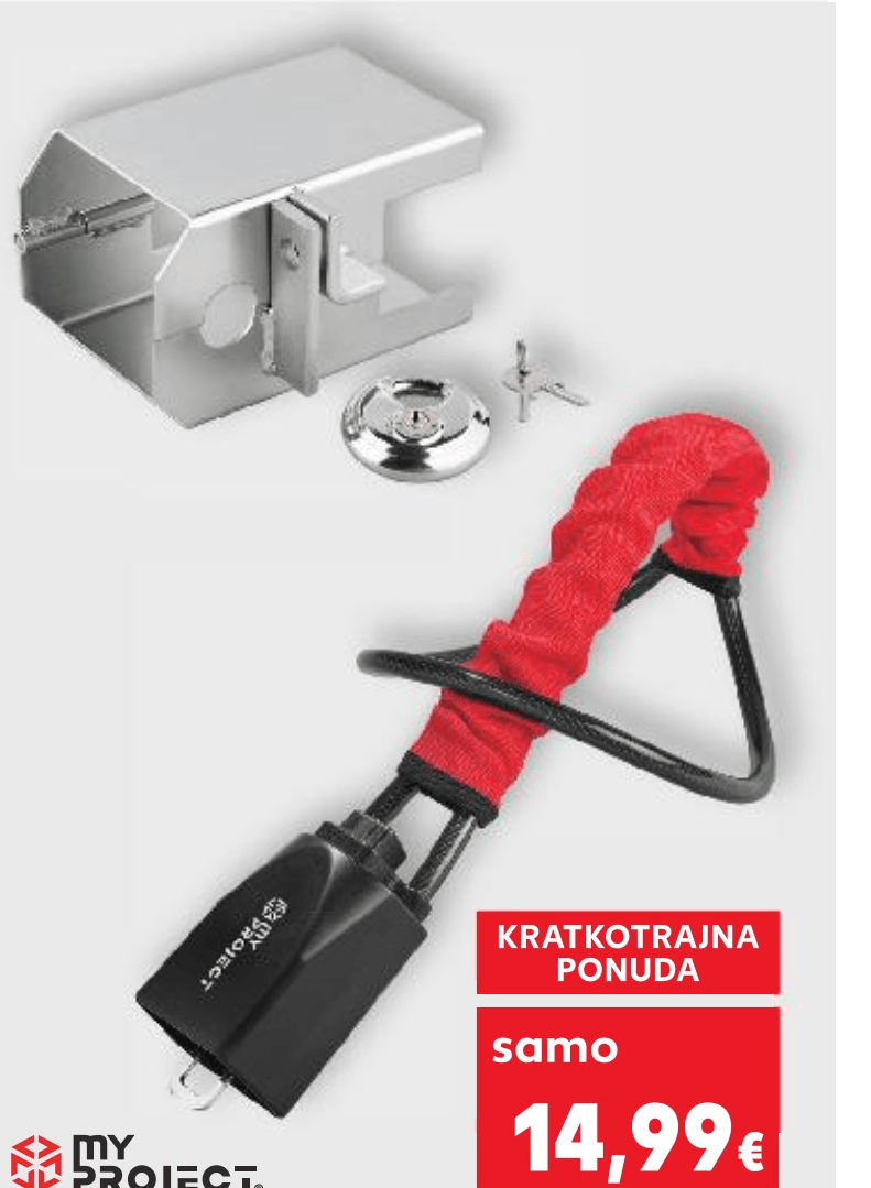 Lokot za prikolicu ili blokada volana