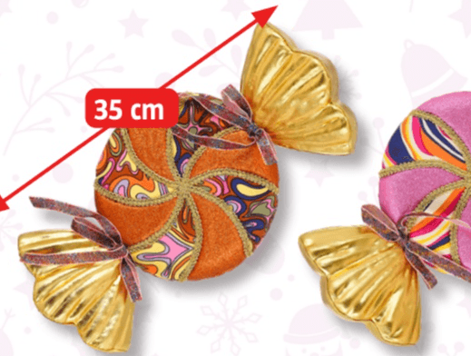 Viseći ukras 'Bombon'