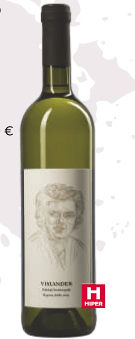 Bugava, Vislander Vino bijelo 0,75 L