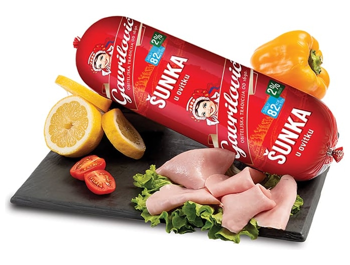 Šunka u ovitku Gavrilović 1kg - Akcija u trgovini Vrutak