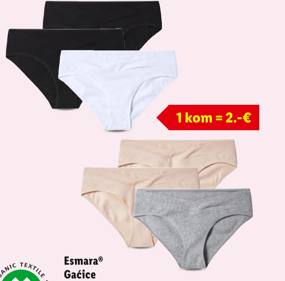 Esmara Gaćice 3 komada u setu