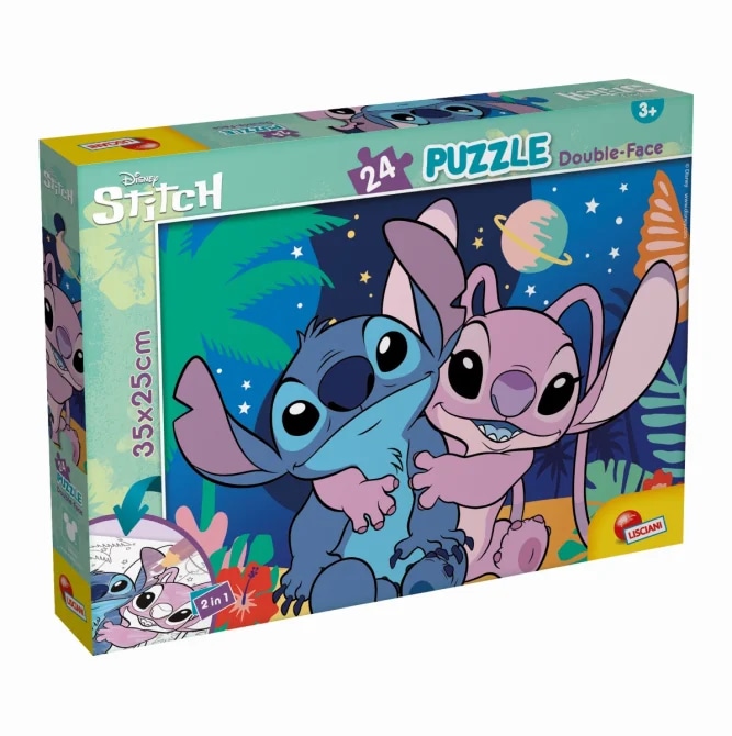 Puzzle Stich složi i oboji 24 kom