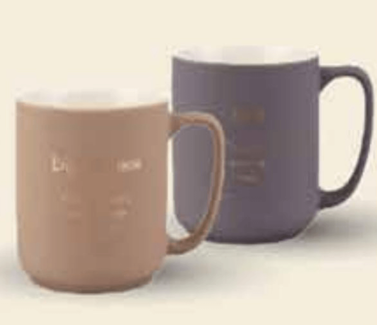 Šalica od porculana s natpisom 1 kom - Akcija u trgovini Ribola