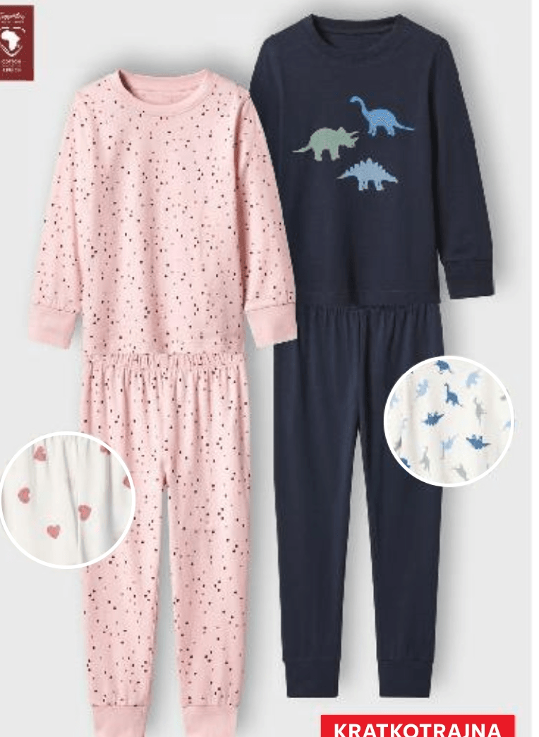 Dječja pidžama - Akcija u trgovini Kaufland