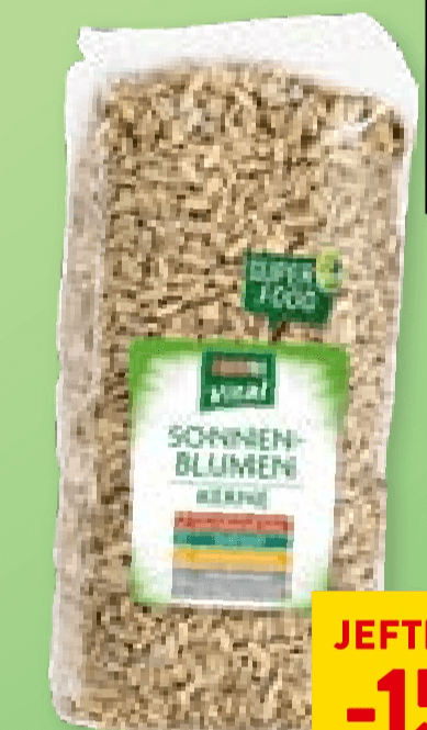 Sjemenke suncokreta 400 g Vital - Akcija u trgovini Spar